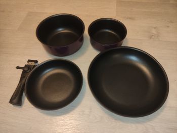 Lot poêles casseroles induction Arthur Martin neuf