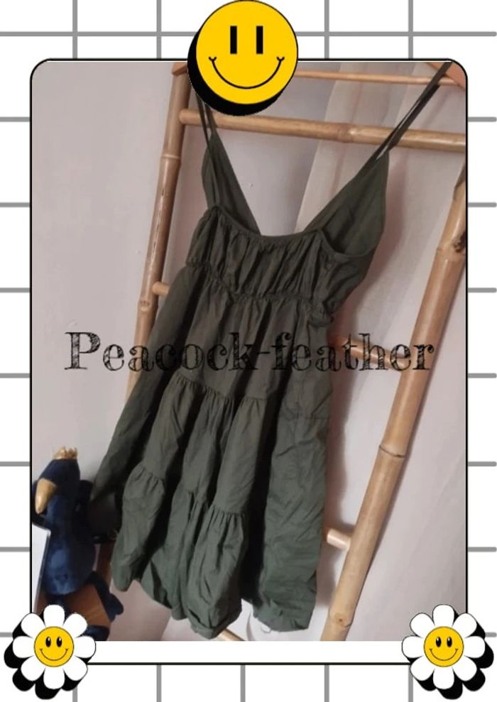 Robe kaki TU bretelles - photo numéro 4