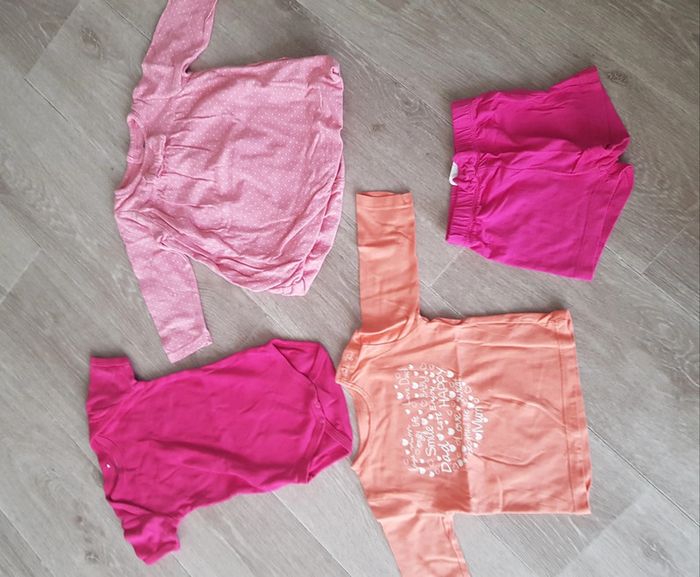 Lot été fille 6 mois marques diverses Dpam Sergent major Jaquadi Disney - photo numéro 18