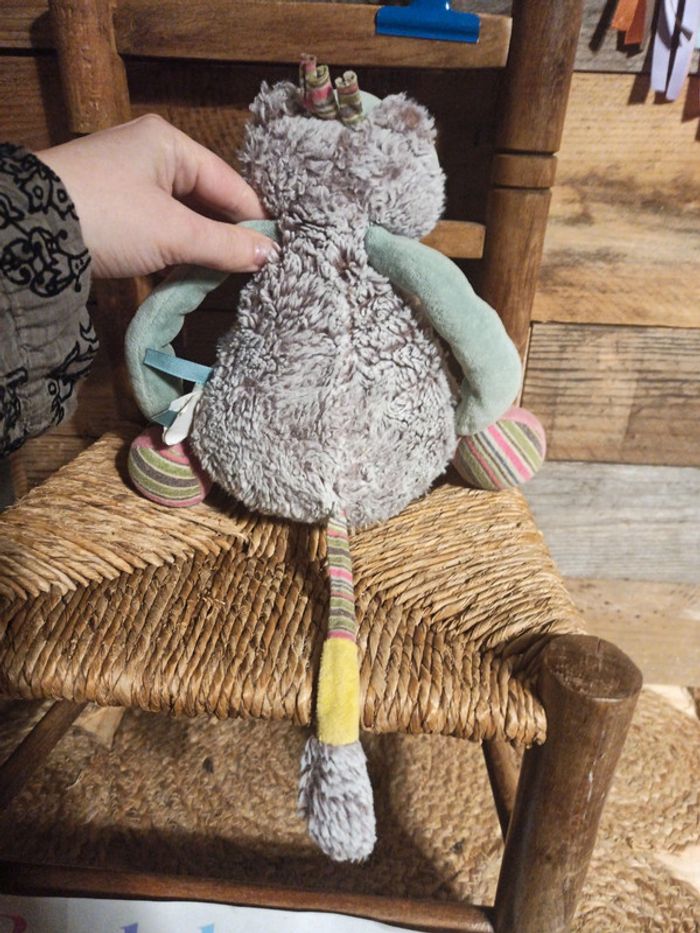 Peluche chat les Pachats Moulin roty - photo numéro 5