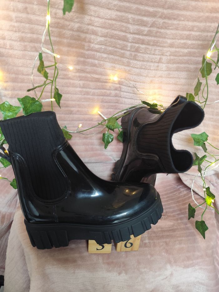 Bottines noires 36 - photo numéro 2