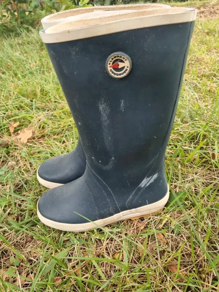 Bottes de pluie / de pêche. Garçon / Fille. Taille 36. Laurent Bourcnon. BE - photo numéro 3