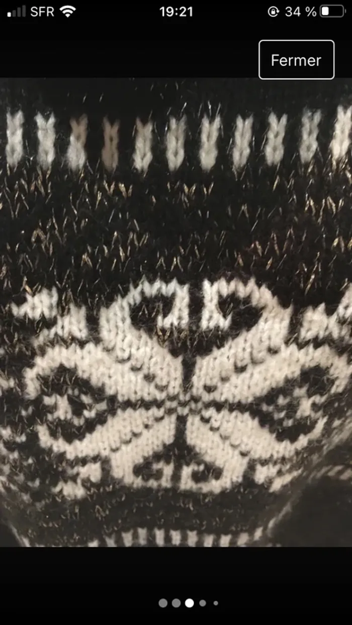 Superbe poncho en excellent état proche du neuf en 38/40 tout chaud - photo numéro 5