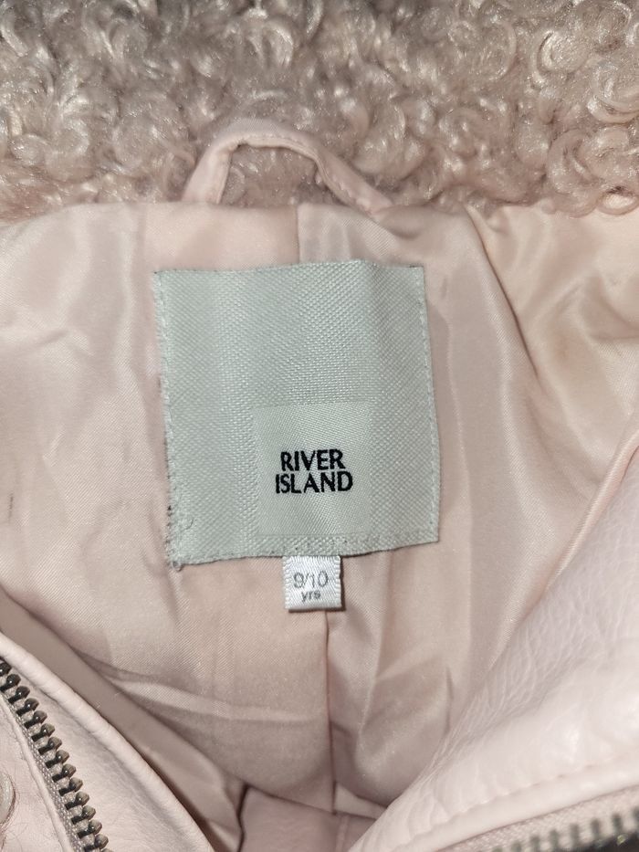 Jolie veste bouclée rose pâle - photo numéro 3