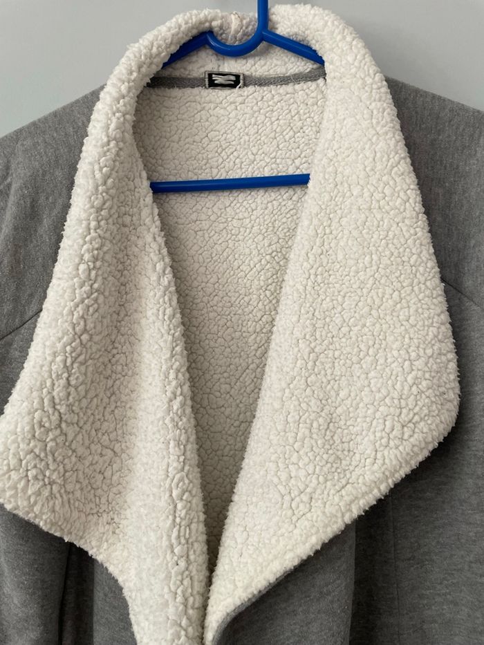 Veste polaire gris et blanche femme / Pimkie - photo numéro 2