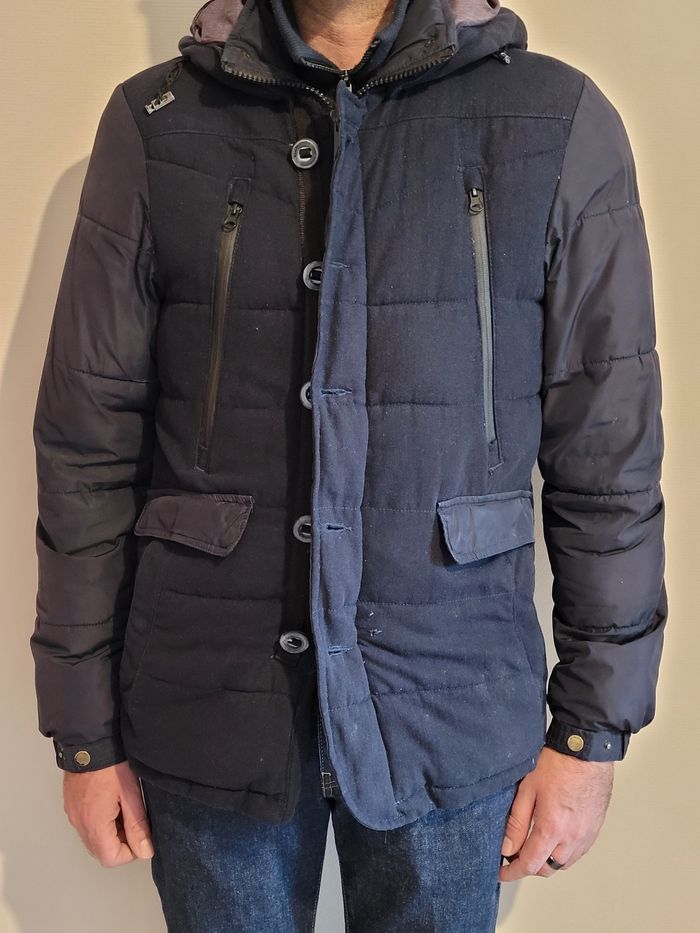 Parka marine Devred taille S - photo numéro 8