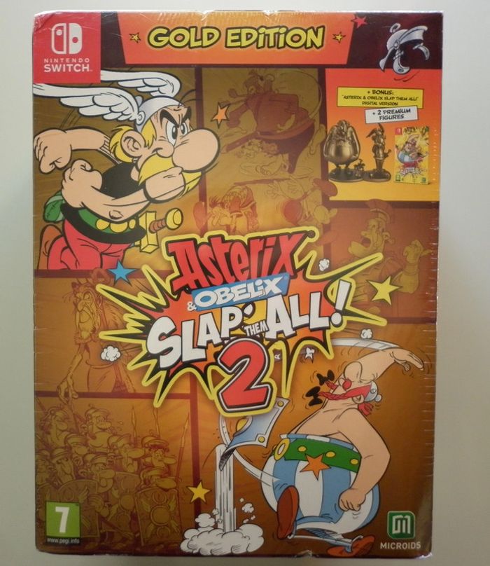 Astérix & Obélix Baffez Les Tous 2 gold edition Jeu Vidéo Nintendo Switch