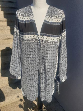 Chemise longue voyelles taille 1