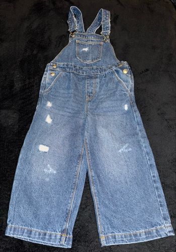 Salopette jeans Fille taille 4 ans 98-107 Cm