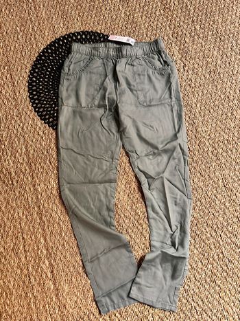 Pantalon fluide kaki