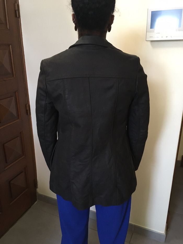 Manteau cuir - photo numéro 2