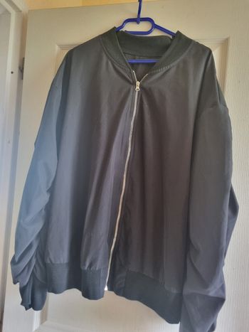 Veste noir style bombers