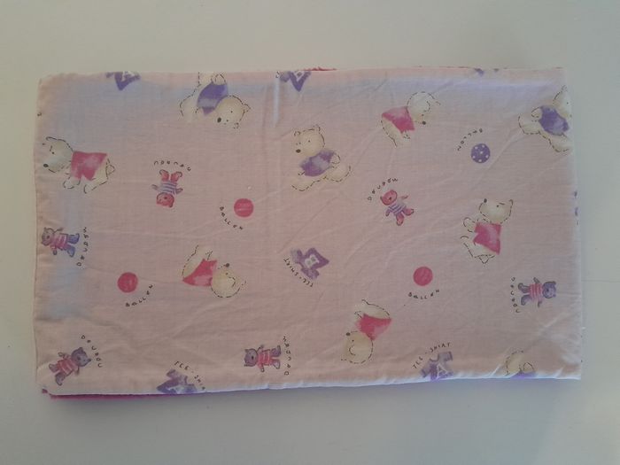 Tour de coup snood polaire fille rose oursons 2-3ans - photo numéro 2