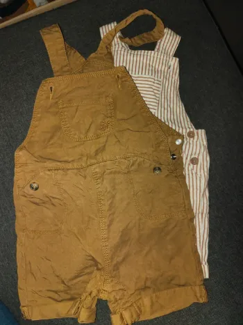 Lot 2 salopettes shorts