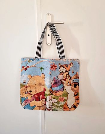 Sac fourre tout rétro Winnie et Tigrou