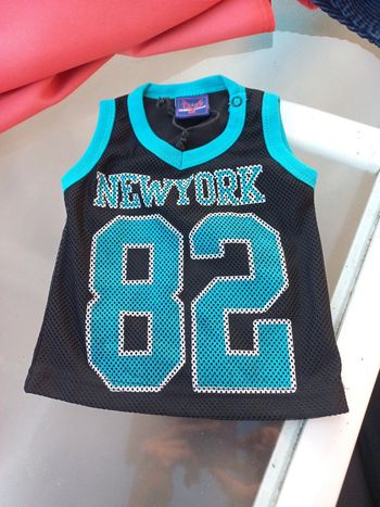 Débardeur de basket garçon 6 mois