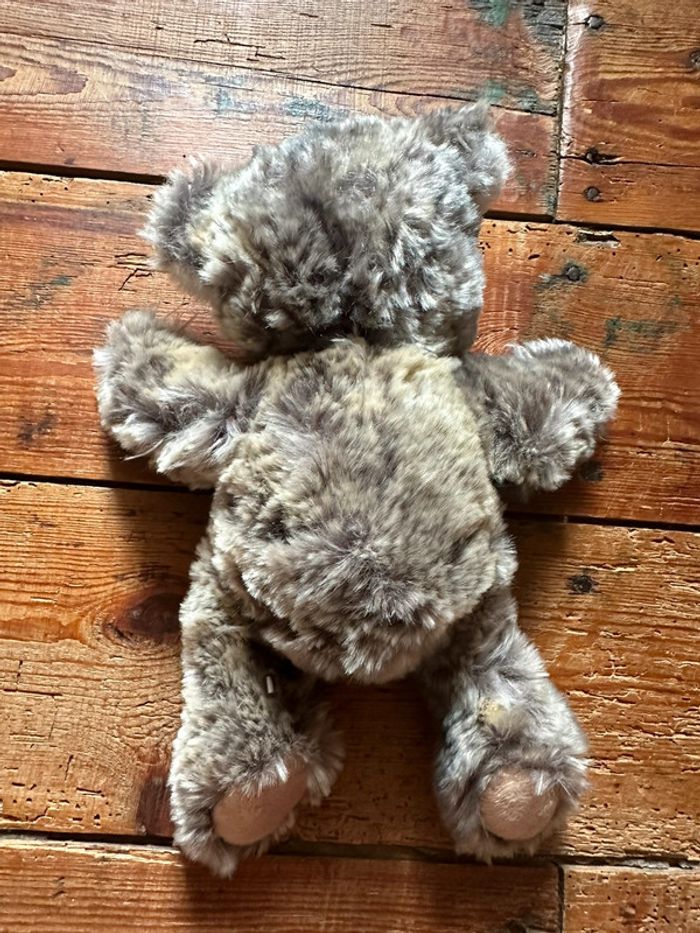 Ours chiné traditionnel Steiff 28cm debout peluche doudou ancien traditionnel vintage étiquette - photo numéro 5
