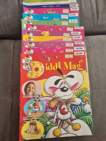 Lot magazines diddl