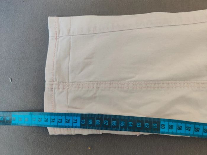 Pantalon pantacourt toile Camaïeu 36 - photo numéro 7