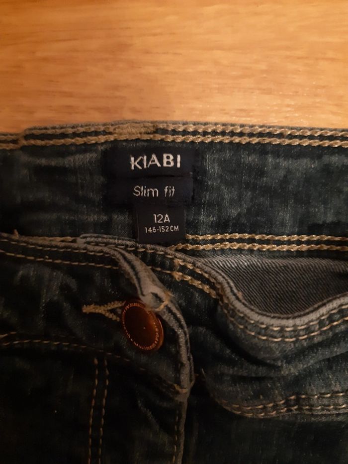 Jeans fille slim taille 12 - photo numéro 3