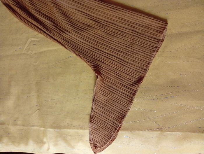 Petite haut fluide moutarde caramel - photo numéro 7