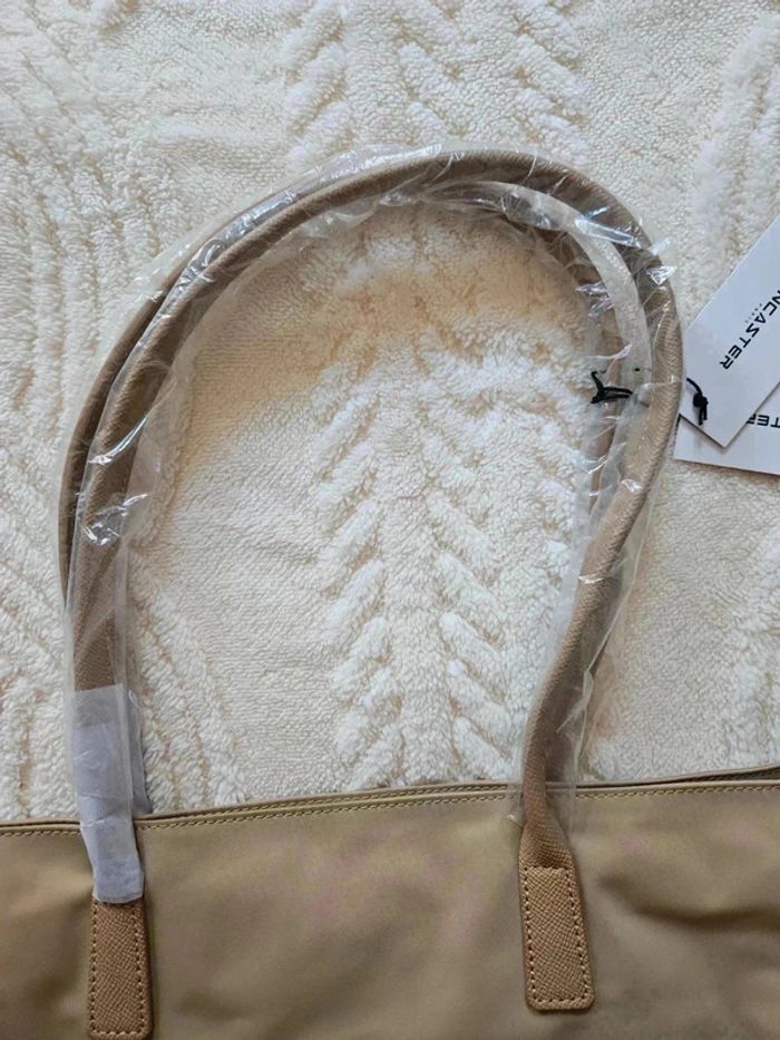 Sac Lancaster fourre-tout beige neuf - photo numéro 5