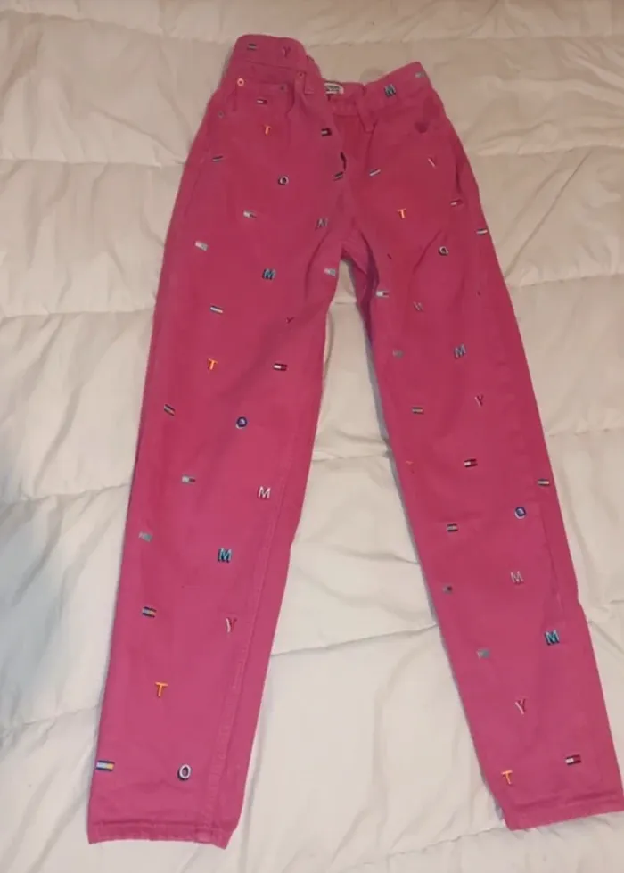 Jean mom rose Tommy Hilfiger TBE Taille 36