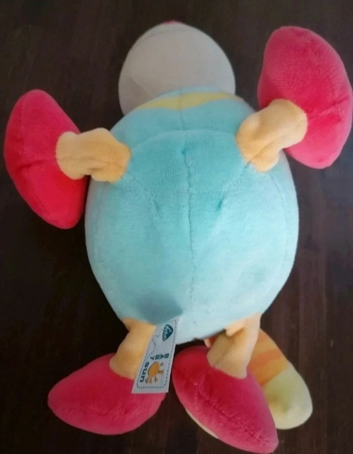 Chat coloré grelot Babysun 30 cm environ - photo numéro 8