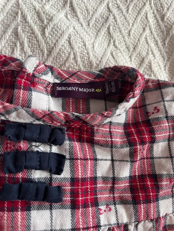 Blouse à carreaux - photo numéro 2