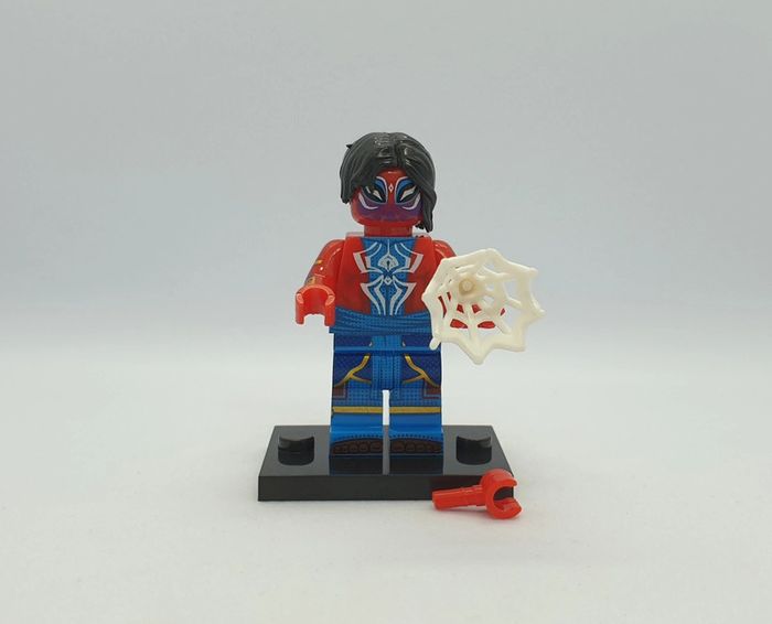 🕸 Figurine Marvel Spider-Man : Across the Spider-Verse - Spider-Man India - (Style Lego) 🕸