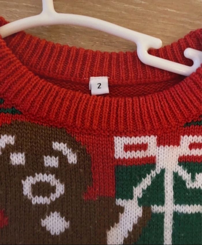 Pull Noël enfant ( mixte) - photo numéro 3