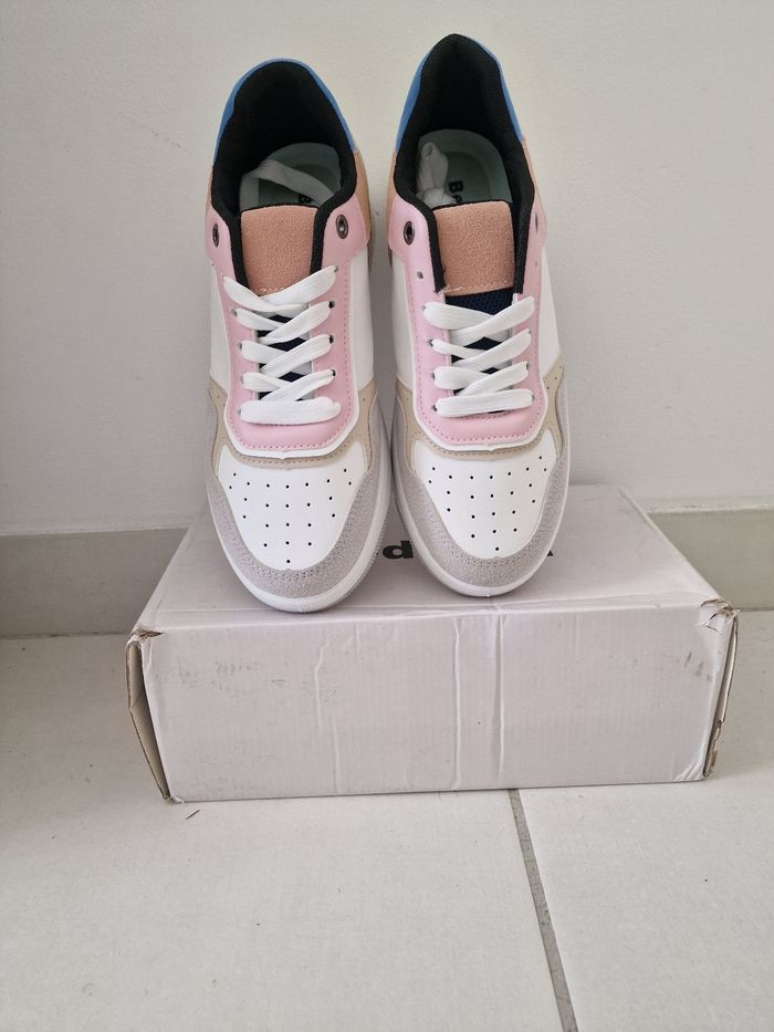 Baskets Multicolores Style Rétro/Color Block- Neuves - Be.Sport - photo numéro 2