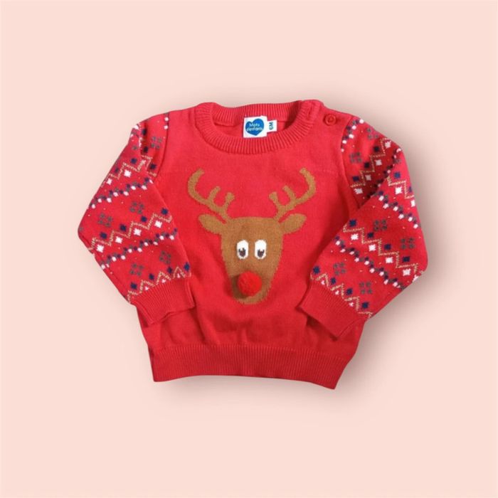 🩷 Pull de Noël mots d'enfants taille 6 mois 🩷