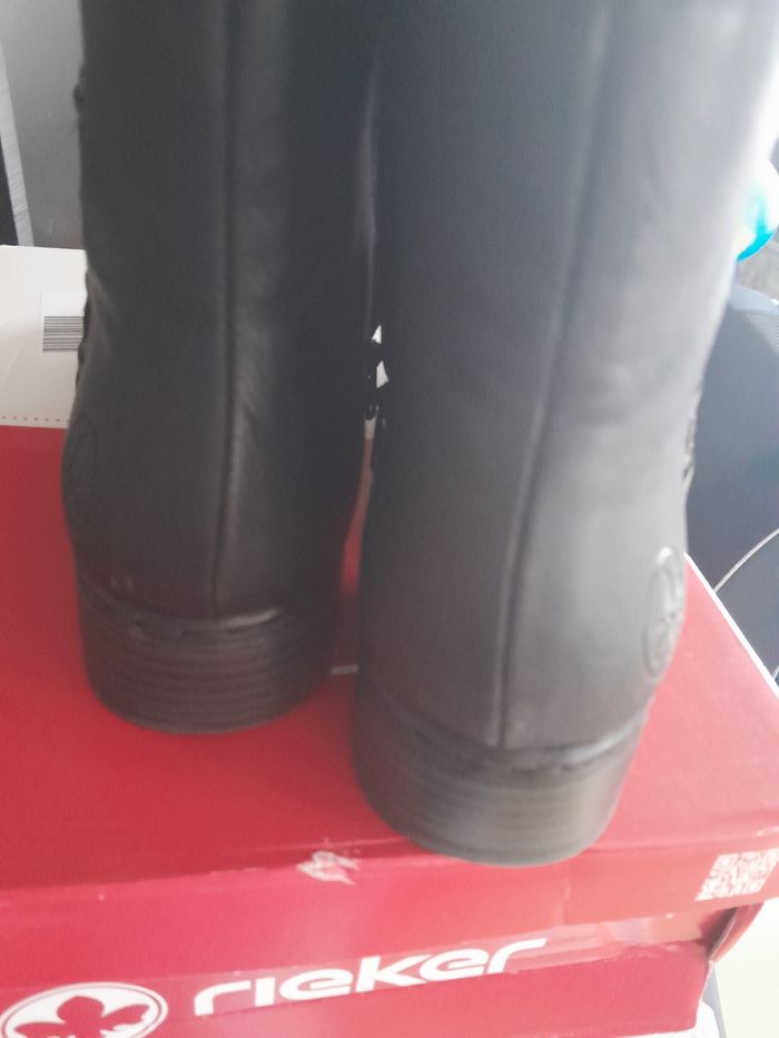 Bottines basses noires rieker taille 36 - photo numéro 2