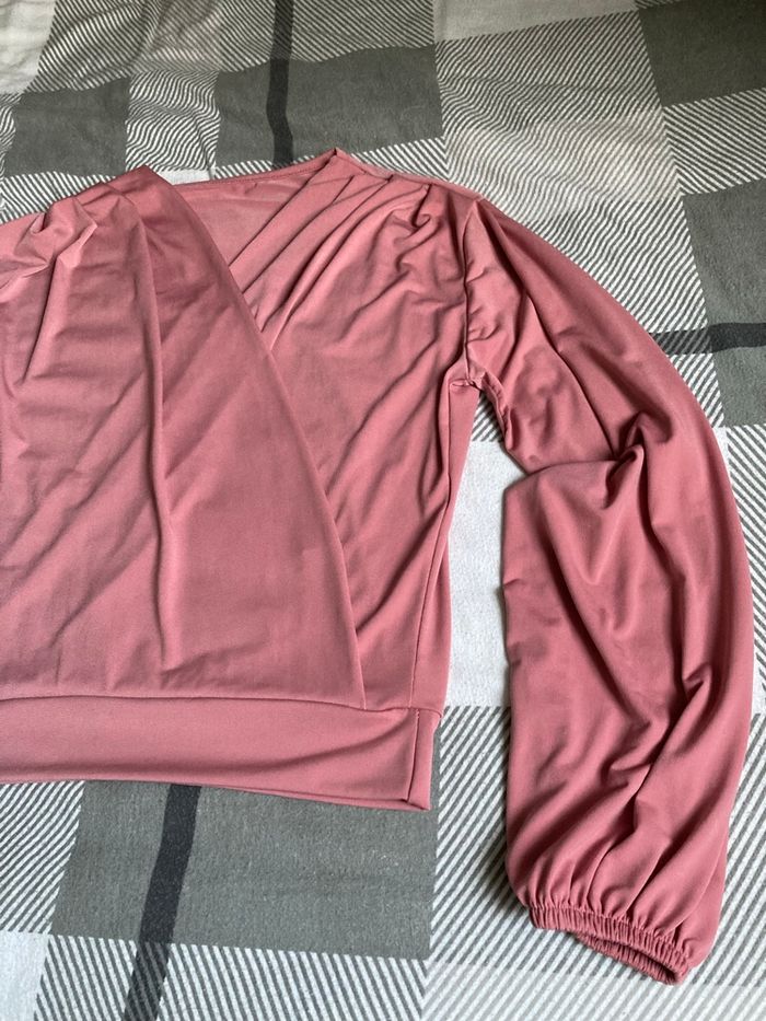 Blouse rose XS - photo numéro 2