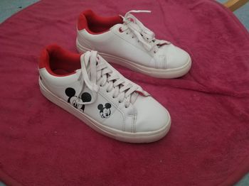 Baskets blanche Minnie