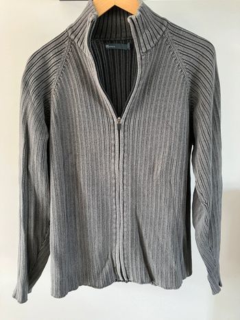 Gilet gris zippé Jules L