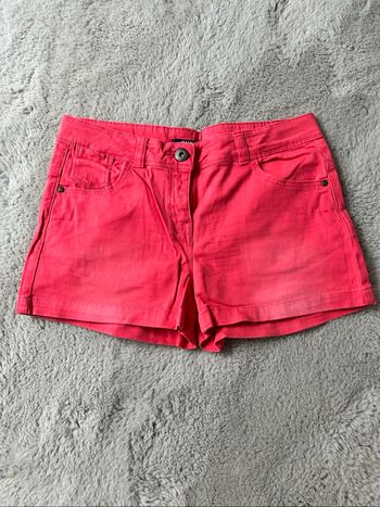 Short, Kiabi, framboise