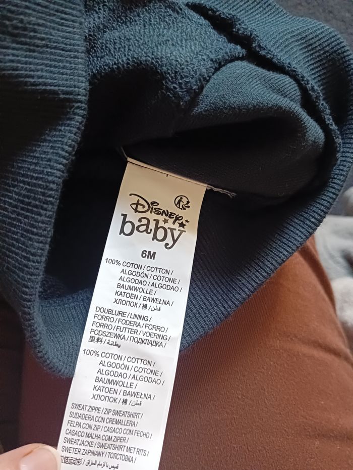 Sweat Disney Mickey 6 mois - photo numéro 7