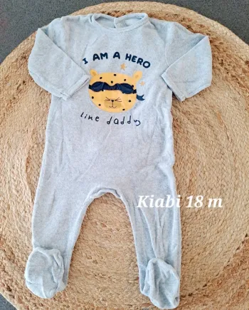 Pyjama kiabi 18 mois