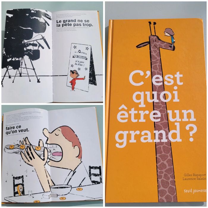 Joli grand livre 🦒 C'est quoi être grand ? (35)