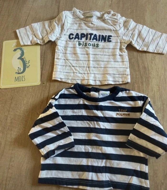 T-shirt 3 mois garçon