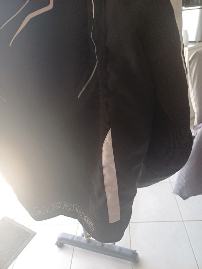 Blouson cuir moto semi été/hiver taille 2XL bon état - photo numéro 8