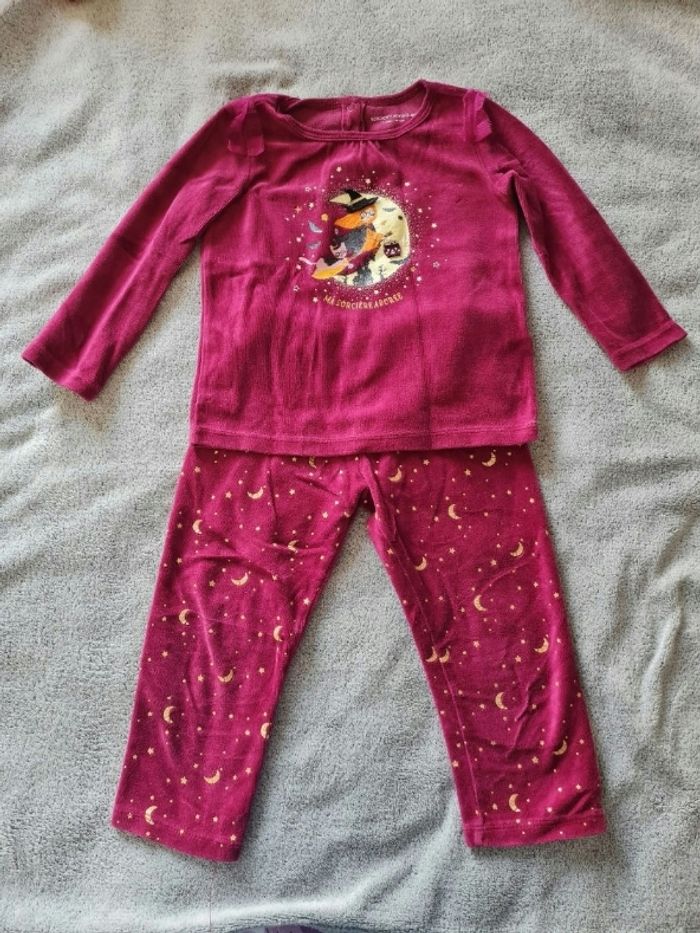 Lot de 2 pyjamas fille hiver 3 ans - photo numéro 2