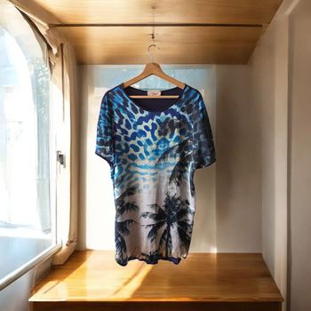 robe d'ete Deby Debo bleu taille M