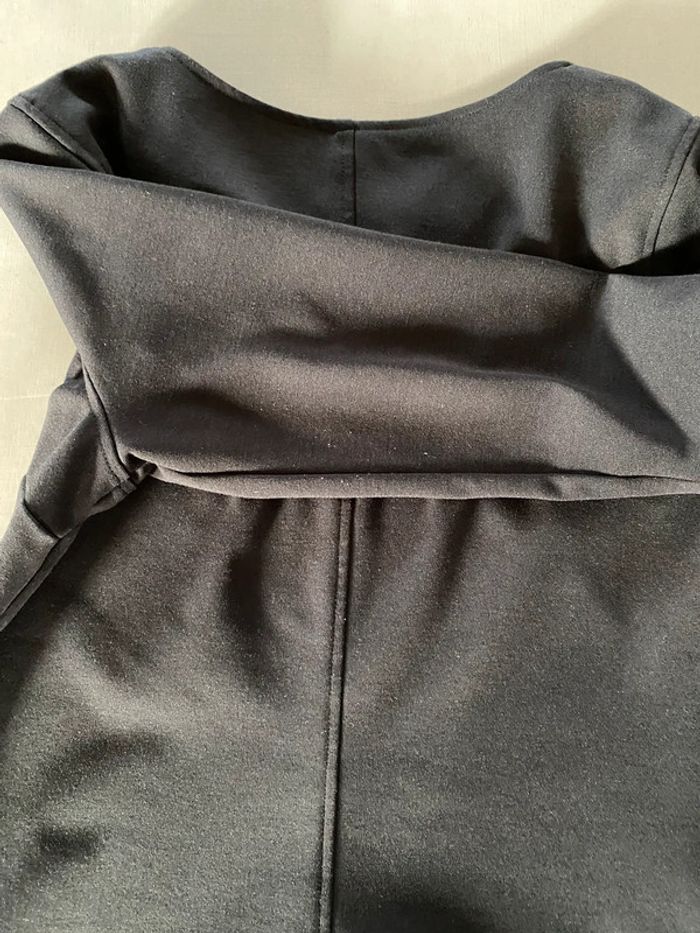 Robe noire vintage style Courrege taille S - photo numéro 15