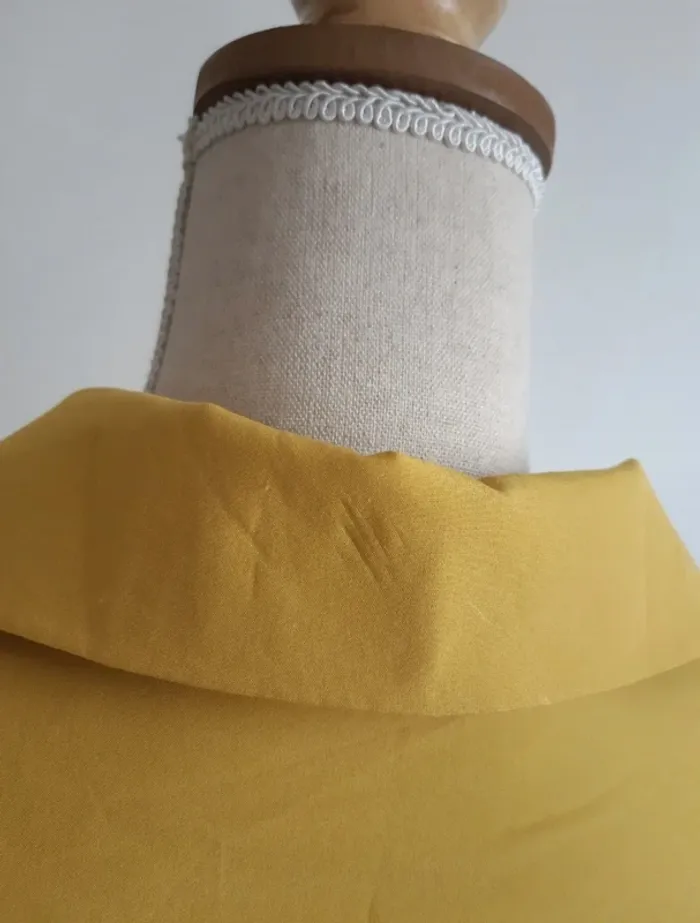 Robe chemise jaune - photo numéro 6