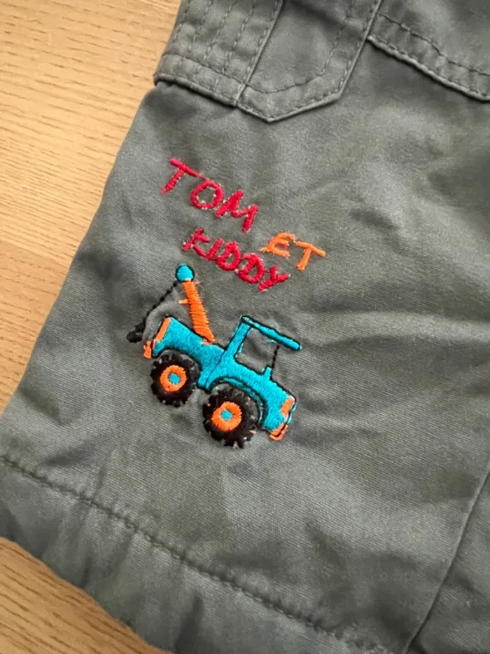 Pantalon épais gris Tom et Kiddy 12 mois - photo numéro 4