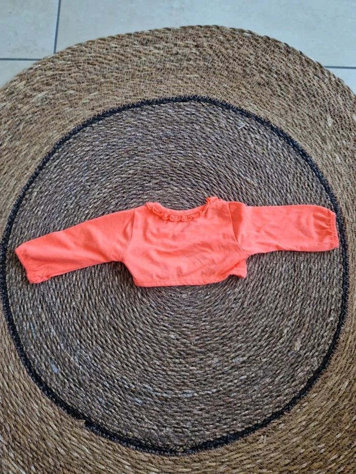 Joli boléro Gémo taille 1 mois - photo numéro 2