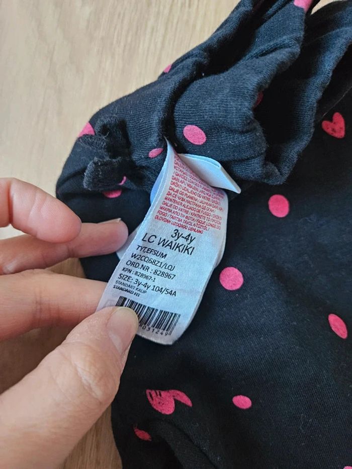 Pantalon coeurs lc waikiki 3/4 ans - photo numéro 3